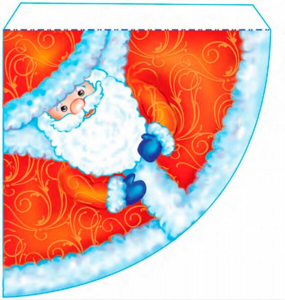 Дід мороз з паперу своїми руками + шаблони і трафарети для вирізання Дід мороз з паперу своїми руками + шаблони і трафарети для вирізання