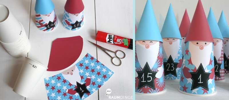 Адвент календар своїми руками для дітей на Новий рік 2020 + шаблони Адвент календар своїми руками для дітей на Новий рік 2020 + шаблони