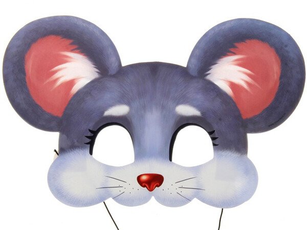 Трафарети миші (щура) для вирізання на новий рік 2020