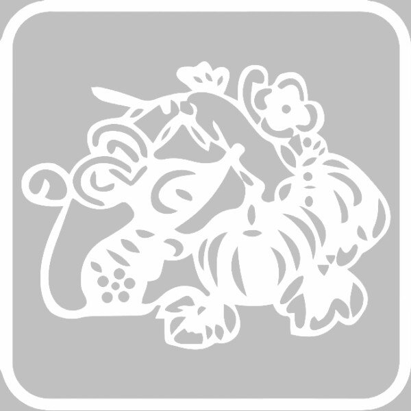 Трафарети миші (щура) для вирізання на новий рік 2020