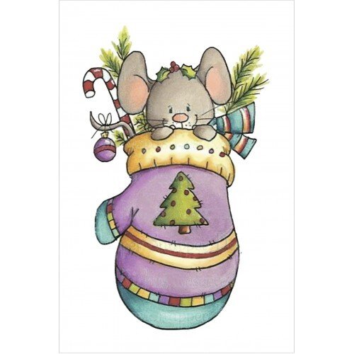 Трафарети миші (щура) для вирізання на новий рік 2020