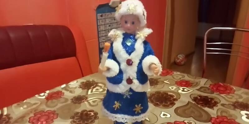 Снігуронька своїми руками на новий рік 2024 2025 з різних матеріалів
