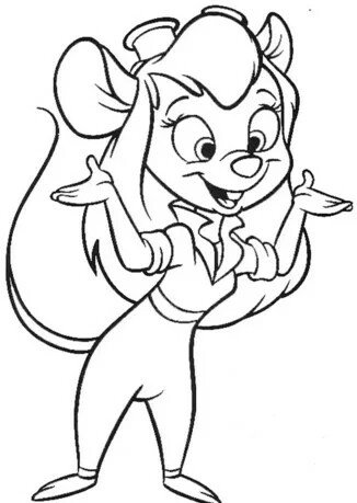 Трафарети миші (щура) для вирізання на новий рік 2020