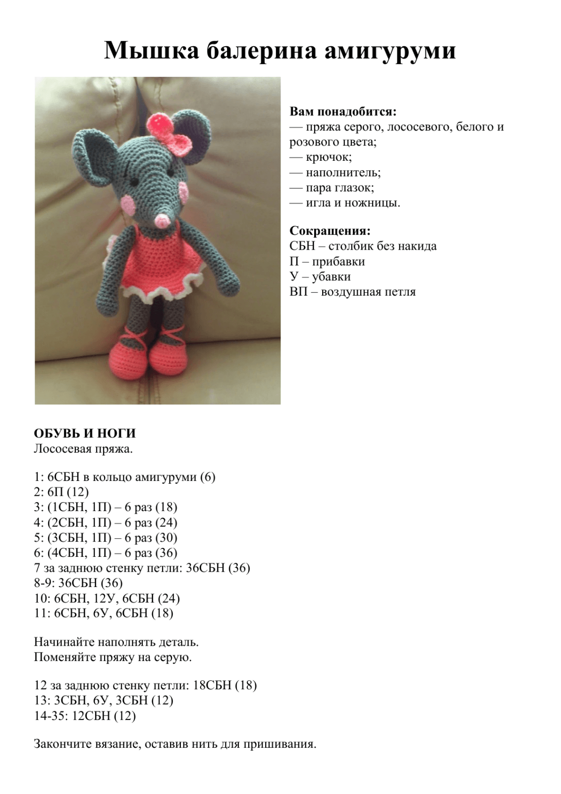 Вязані іграшки амігурумі (49 фото)