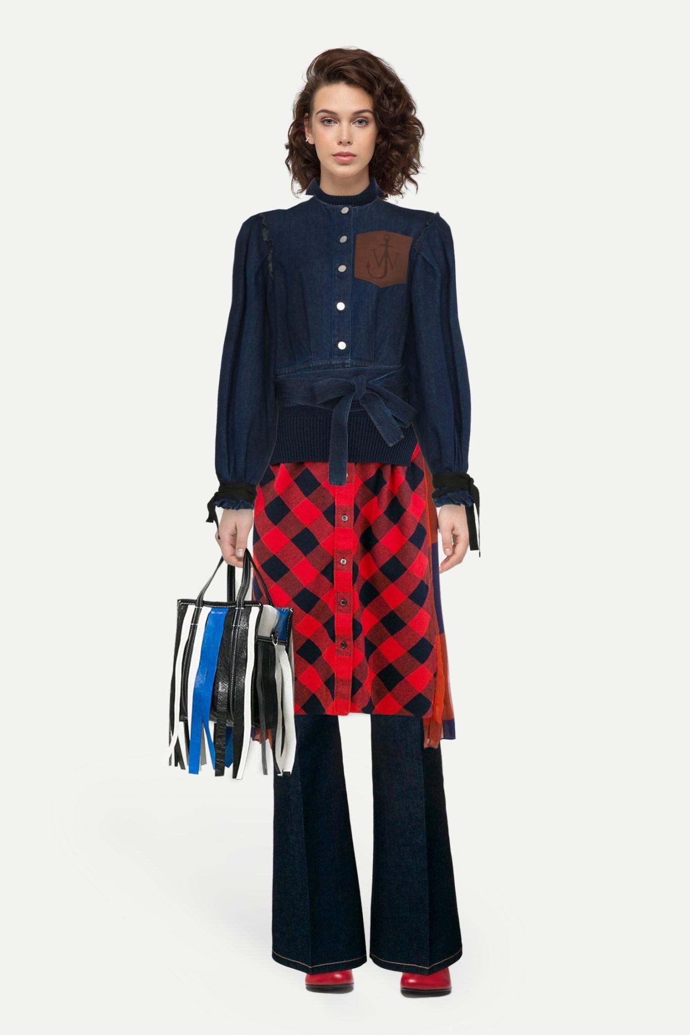 З чим носити джинси кльош (48 фото)