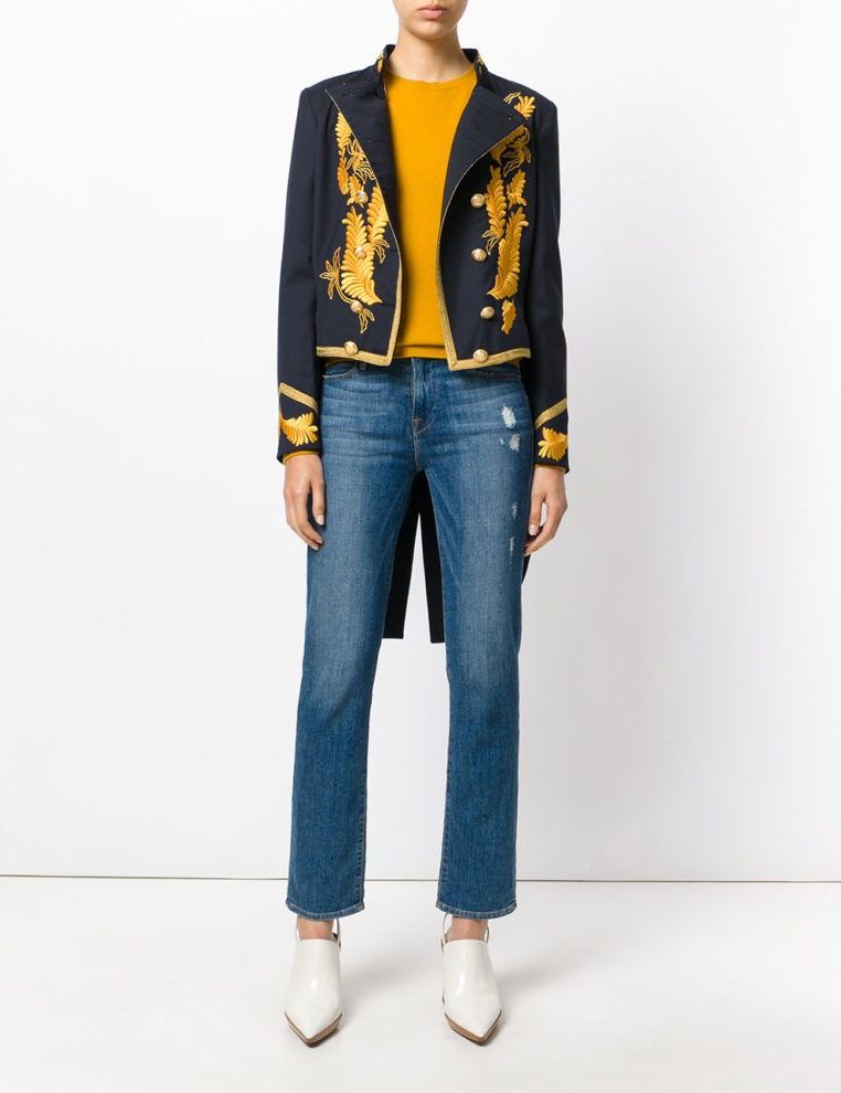 З чим носити джинси кльош (48 фото)