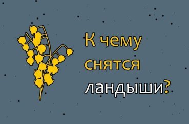 Як трактувати сон про конвалію — 10 значень Як трактувати сон про конвалію — 10 значень