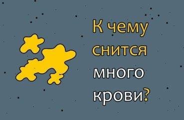Як тлумачити сон, в якому багато крові — 42 вірних значення