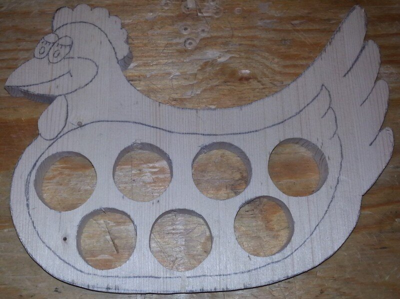 Підставка для яйця своїми руками на Великдень 2020