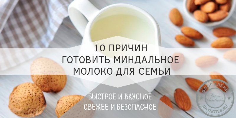 Мигдальне молоко користь та шкода: 10 бонусів і смачний рецепт