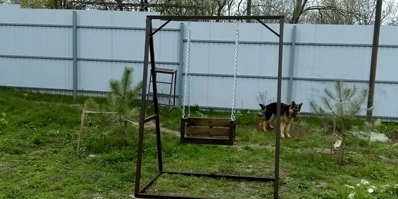 Дитячі гойдалки своїми руками + креслення і розміри Дитячі гойдалки своїми руками + креслення і розміри